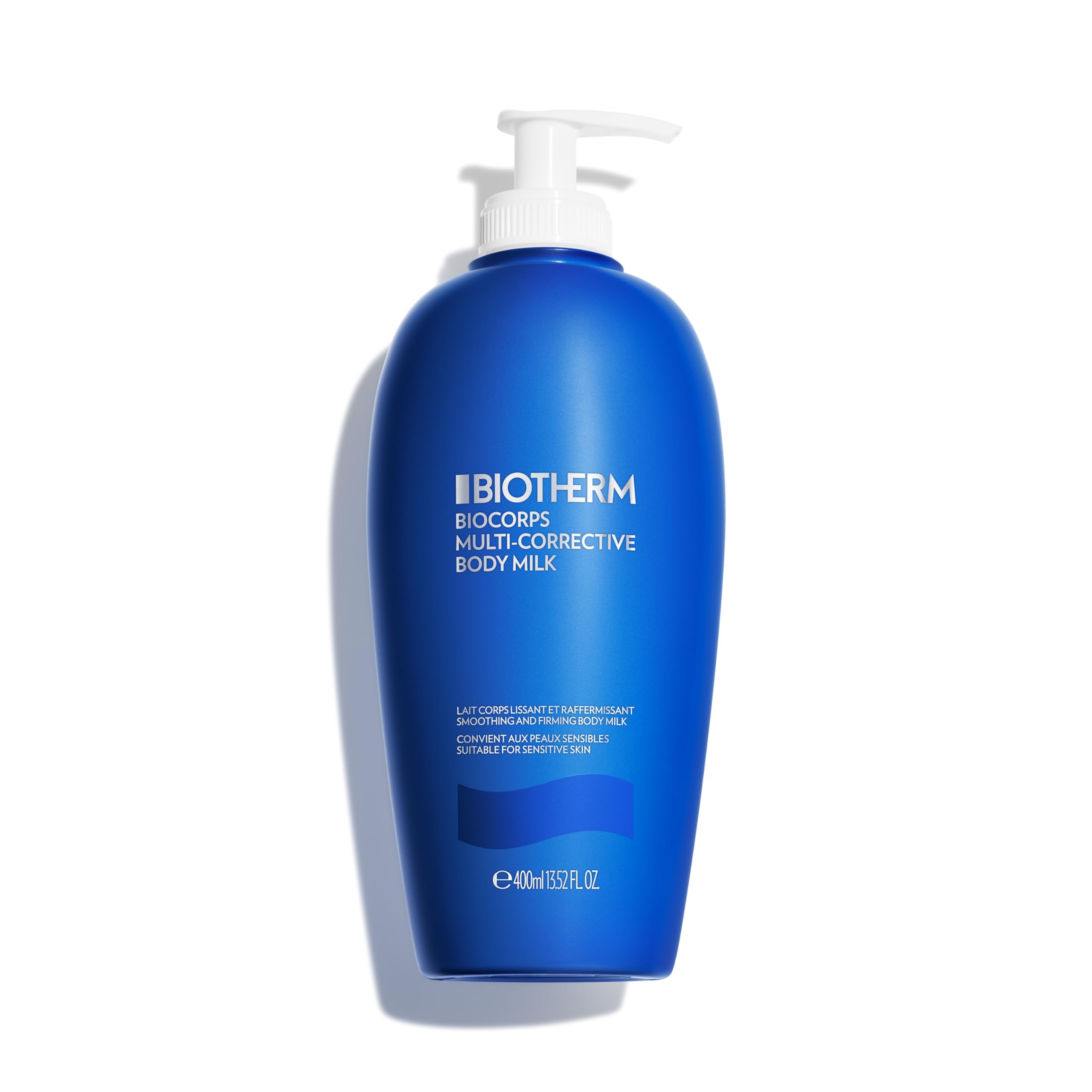 Biotherm Biocorps Multi-Corrective Body Milk, For Normal To Dry Skin Enhances Skin Elasticity, Firmness And Texture. Enhanced With 1% Regenerating Life Plankton, Omega 6, And Omega 9, 13.5 Fl. OZ. Image