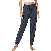 LazyCozy Bamboo Viscose Jogger Pajama Pants for Women Soft Lightweight Knit Sleep Pants with Pockets
