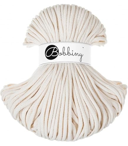 Bobbiny 3 X 100 M Filo Di Macramè 1,5 Mm | Alloro + Sabbia + Naturale