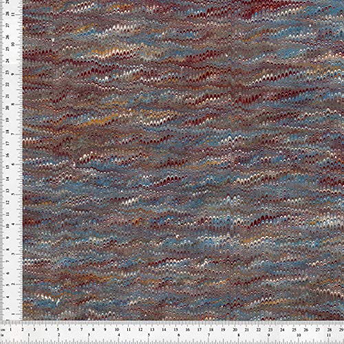 Grade B Hand Marbled Paper for Restoration and Bookbinding Series 48x67cm 19x26in c206