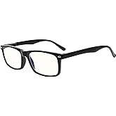 Eyekepper Computer Reading Glasses for Men Blue Light Blocking Readers Women, Black