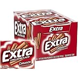 Extra Cinnamon Sugarfree Gum, 15 Count (Pack of 10) piece