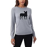Trina Turk Women's Dog Graphic Sweater