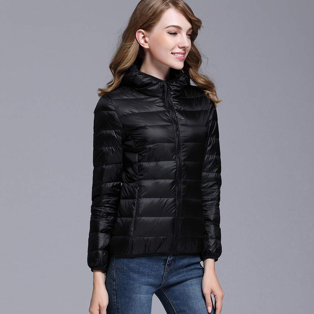 Veste D'hiver Chaude Femme - Manteau Capuchon Doublé - Polyester - Taille Asiatique