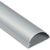 Conducto para cable D-Line cubierta para pared, canal para ocultar y disimular cuerdas, cables y alambres, organización de ca