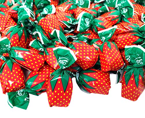 Crazyoutlet Arcor Strawberry Buds Bon Bon Filled Hard Candy Sachet Wrap 2 Pounds Pricepulse
