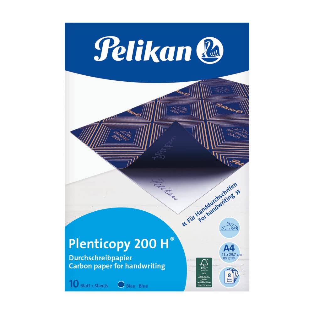 Pelikan plenticopy 434738 Duplicate Paper 200H Blue A4 10 Sheets
