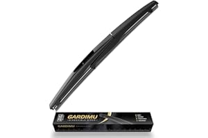 GARDIMU 12" Rear Wiper Blades for Nissan Pathfinder Murano/Honda HR-V CR-V/Toyota Corolla Hatchback/INFINITI QX55 QX50, 12 Inch Back Windshield Wiper Replacement OEM Automotive Accessories