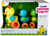 Toomies Quack Along Ducks Pull Along Toy Educational Multicoloured 12 Months+ view 2