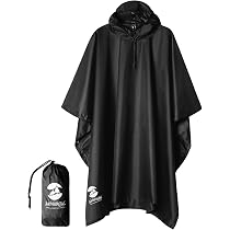 Rain Poncho Waterproof Raincoat Jacket 