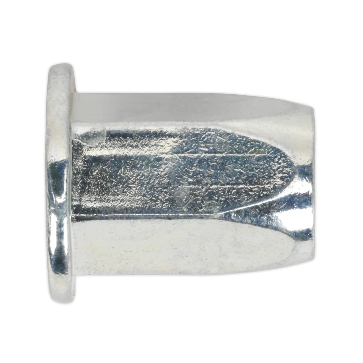 Sealey TIFHM6 Threaded Insert (Rivet Nut) M6 Full Hex Standard Flange Pack of 50