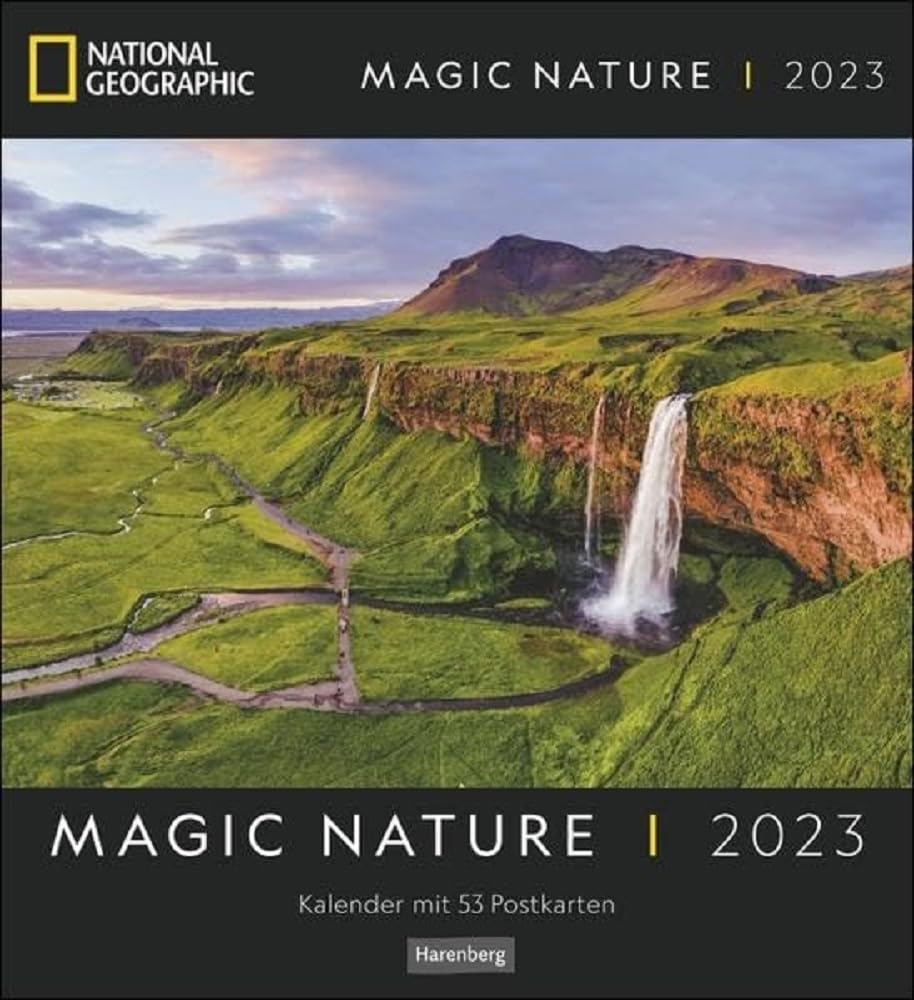 Magic Nature Postcard Calendar National Geographic Calendar 2023: 53 Postcards