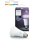 Philips Hue White and Color Ambiance A19 60W Equivalent Dimmable LED Smart Light Bulb, 1 Bulb, Works with Alexa, Apple HomeKit, and Google Assistant