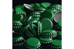 Green Oxygen Absorbing Crown Bottle Caps for Homebrewing 144 Count