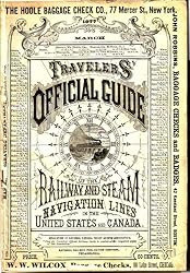 OFFICIAL GUIDE OF RAILWAYS COLLECTION 1848-1910 on