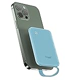 TG90° Mini Power Bank with Built-in Cable, 4500mah