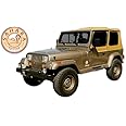 Wrangler 1988 1989 1990 1991 Jeep Sahara Edition YJ Decals & Stripes Kit - Yellow/RED