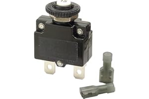 FASTRONIX SOLUTIONS Fastronix 15 Amp Push Button Manual Reset Circuit Breaker Panel Mount Kit