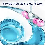 Domestos Power 5 Duo Pack Pink Magnolia Toilet Rim Blocks 2x55g view 4