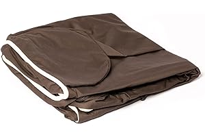 PetFusion Replacement Cover for Ultimate Dog Lounge Dog Bed Cover Small - Brown