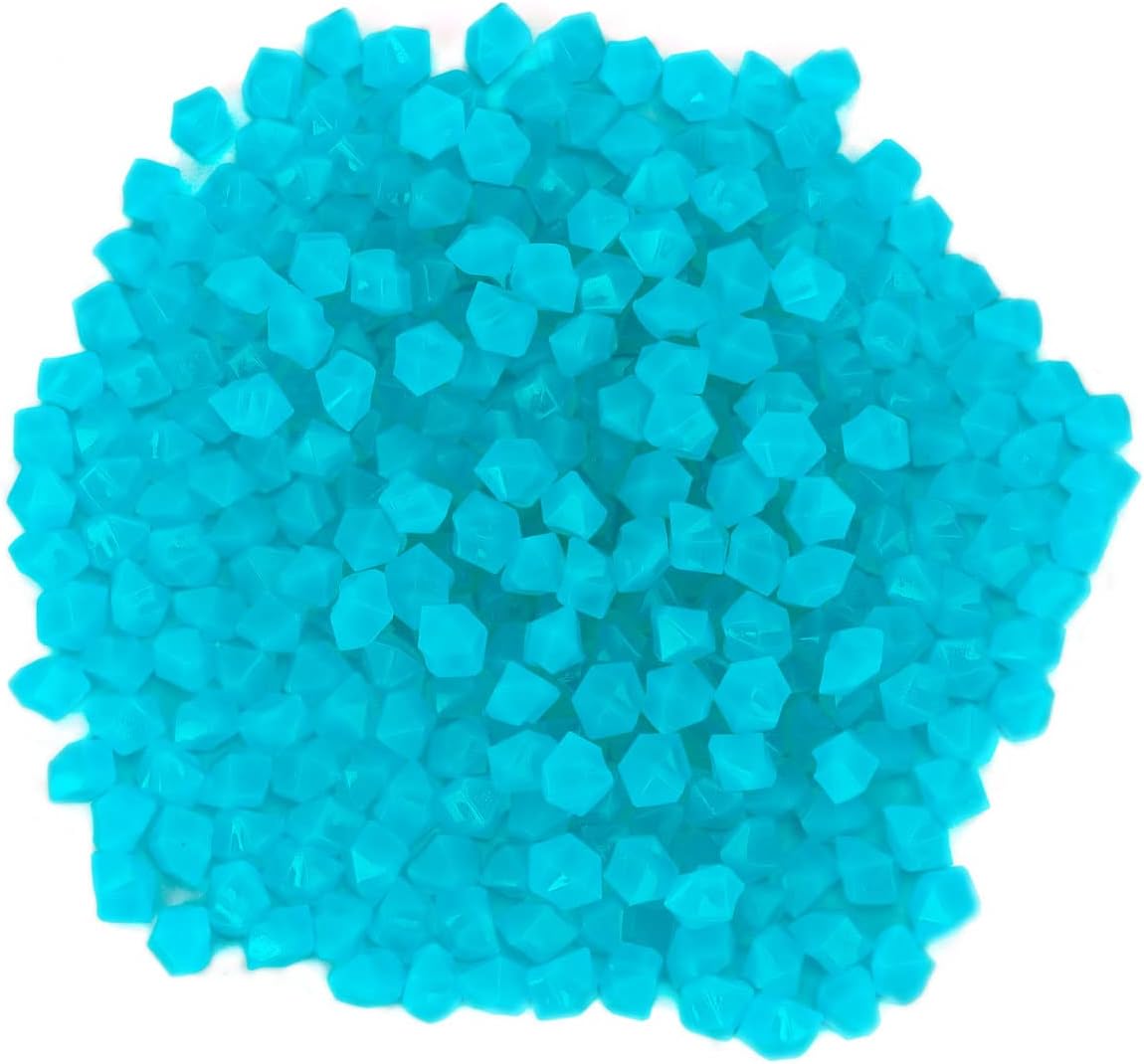 Hardscaping Materials - 600 PCS Decorative Stones Glow in the Dark Rocks, Garden Pebbles Rocks Luminous Stones Glow Rocks Powered by Light and Solar for Outdoor Decor Walkway Driveway Garden Fish Tank Halloween (Blue)