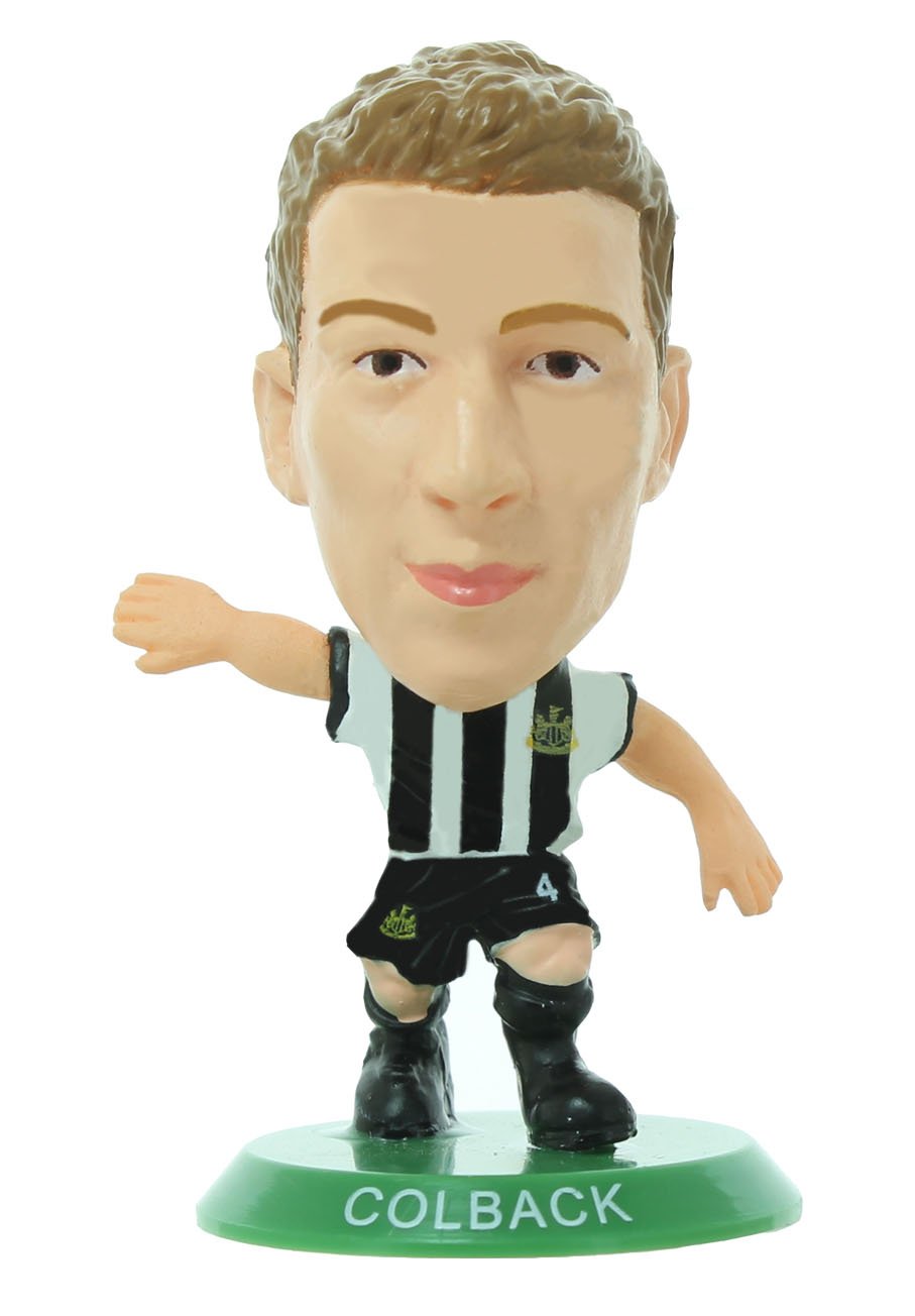 SoccerStarz - Newcastle Jack Colback Home Kit (Classic)