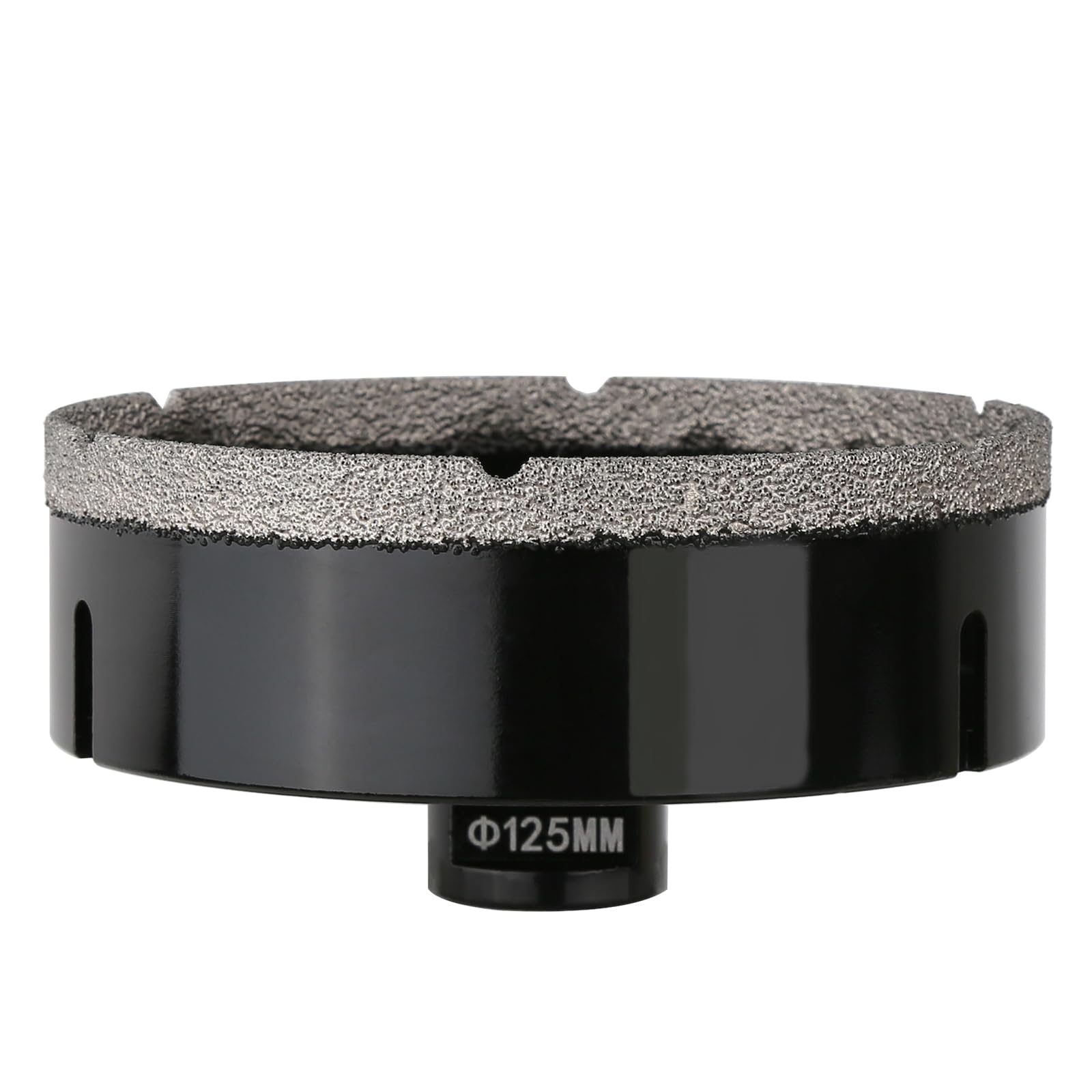 Vearter 125mm Dry Diamond Core Drill Bit, M14 Thread Connection Vacuum Brazed Masonry Hole Saw, Hollow Hole Cutter for Tile, Marble, Granite, Porcelain, Concrete and Quartz Stone