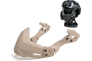 CHESTNUT-YX FMA Tactical Mask Half Face Mask Tactical Helmet Protective Mask Folding Half Seal Mask for Cs Game Cosplay