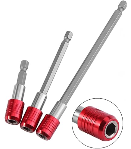 Juego De 5 Brocas De Biselado Ajustables – Ángulo 82°, Vástago Hexagonal 1/4", Para Madera Y PVC