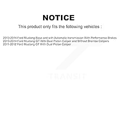 DS-One Front Coated Drilled Slotted Disc Brake
