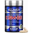 ALLMAX Ashwagandha KSM-66 Capsules, 60 Count, 30 Servings