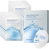 JAYJUN Hyaluronic Acid Hydrating Mask (10 Sheets) - 8-Layer Moisture Technology for Deep Hydration & Revitalization