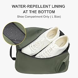 LEVEL8 Compression Packing Cubes for Suitcase, 6