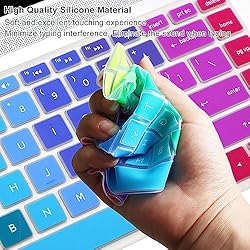 2Pcs Silicone Keyboard Cover for HP Pavilion x360