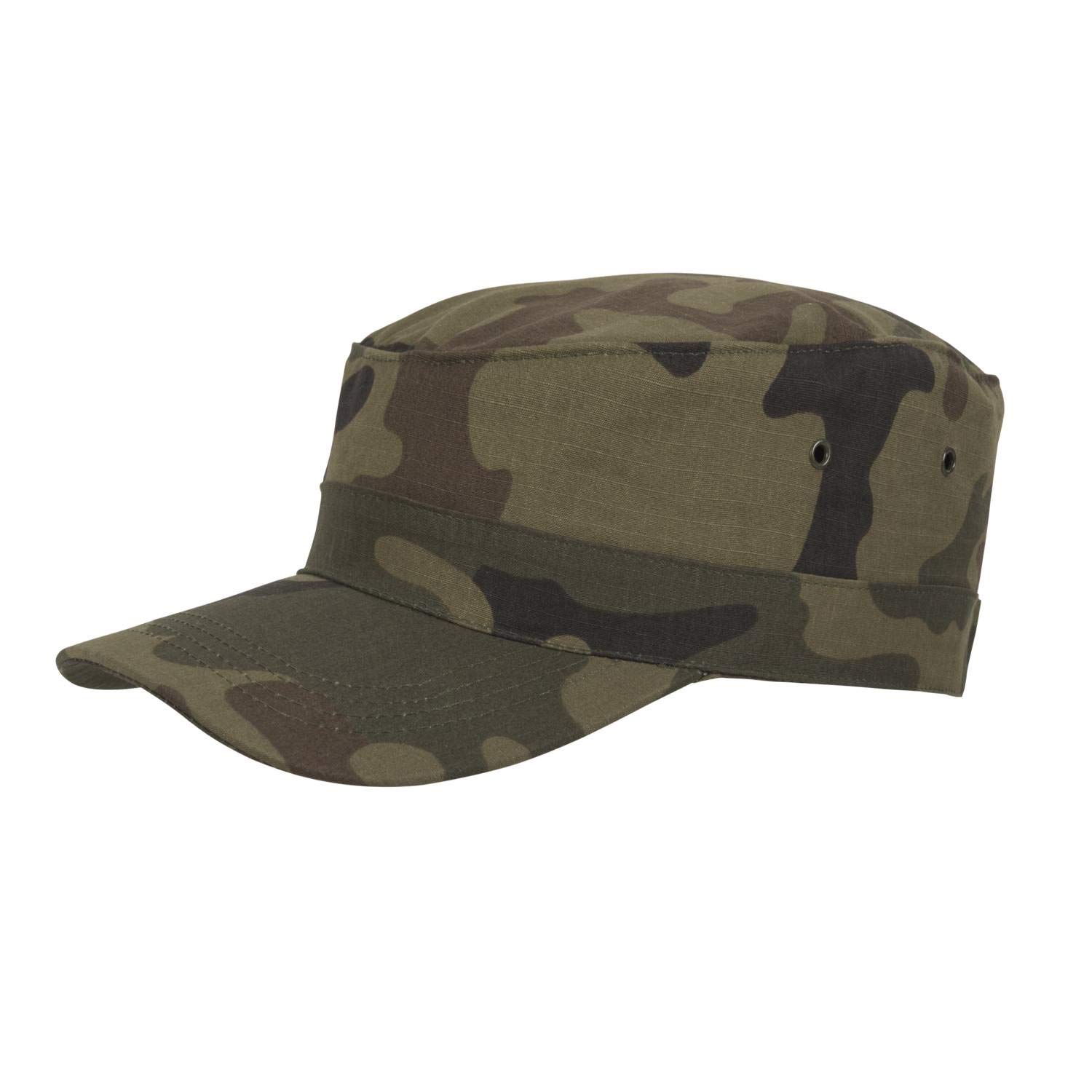 Helikon-Tex Unisex Combat Cap - Polycotton Ripstop - PL Woodland Combat Cap - Polycotton Ripstop, Unisex_Adult, Combat Cap - Polycotton Ripstop - PL Woodland, Woodland, Standard Size