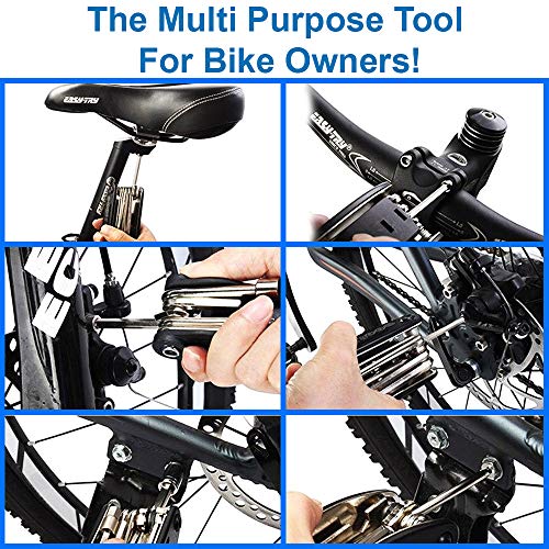 MMOBIEL 16 in 1 Multi Functional Bike Bicycle Mechanic Repair Set Tool