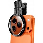 52mm Clip-on CPL Phone Camera Lens Filter Kit, Polarizer Polarizing Filter for iPhone 17 16 15 14 13 12 11