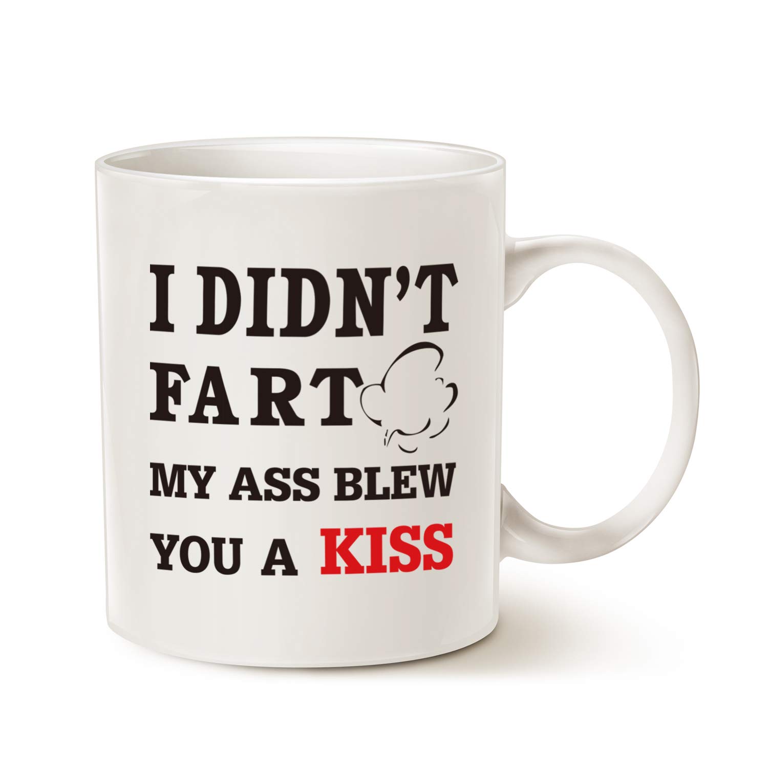 This Funny Quote Coffee Mug Christmas Gifts, Great Gift Ideas Porcelain Cup for Dad, Brother, Friend, White 11 Oz