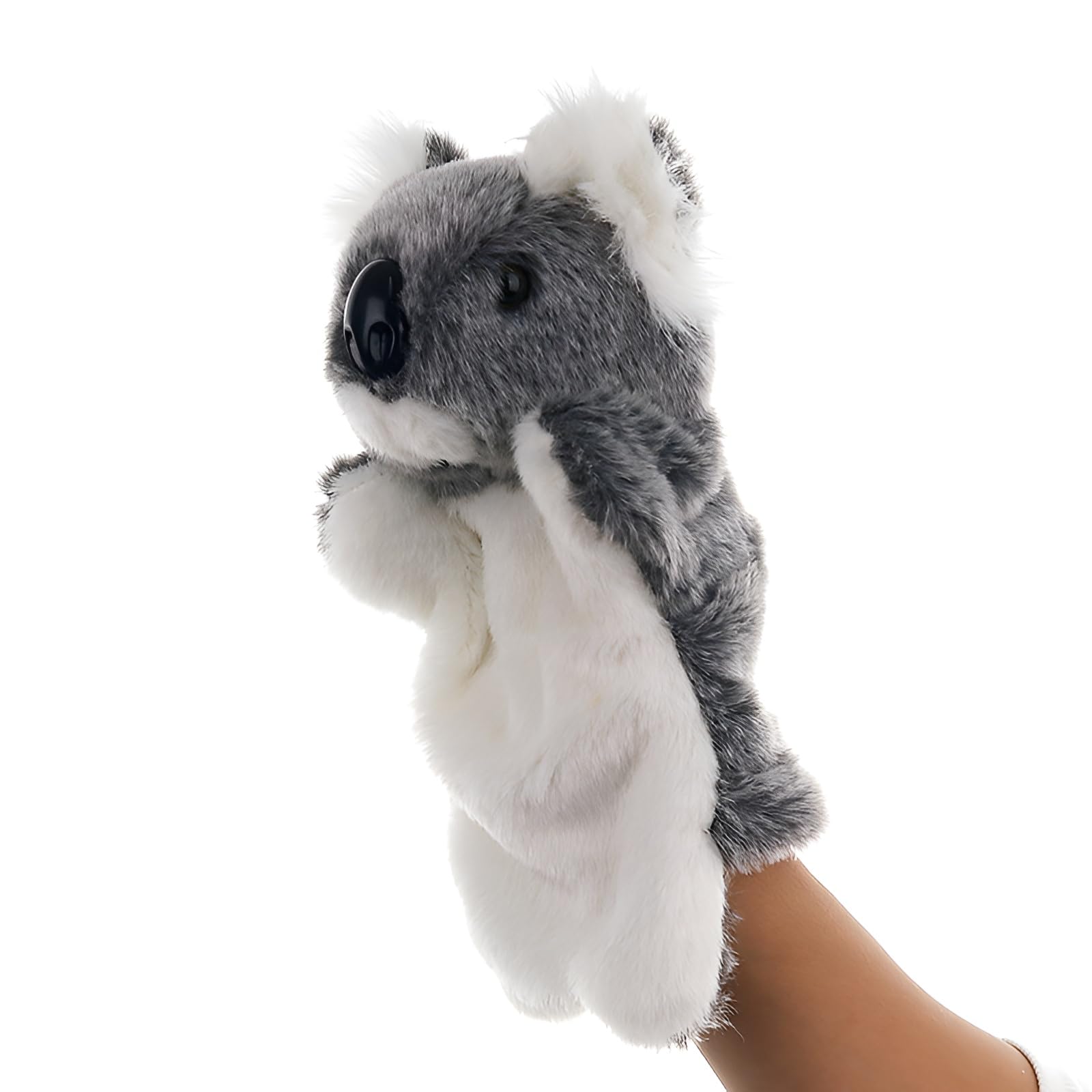 LOMTRATS Dog Rabbit elephant Dove Dragon Goat Koala Panda Bear Sheep Cow Hand Puppets Plush Animals Toys for Imaginative Pretend Play Storytelling Gifts for Kids