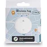 Midlocater Air Smart Tracker Tag for Android, Item Locator Key Finder Works with Find Hub App, Luggage Tracker for Keys, Wallet, Suitcase, IP67 Waterproof, Compatible with Galaxy & Pixel Android Phone