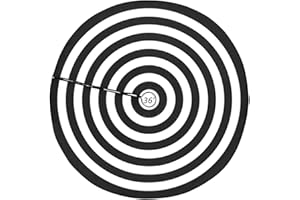 ANANGTEE 36 Wednesday Black and White Tree Skirt Red Boarder, Halloween Ornaments Merry Christmas Town Holiday Party Rustic Farmhouse Decor Indoor Large Pen Tree Mat for Burlap Decorations 3'