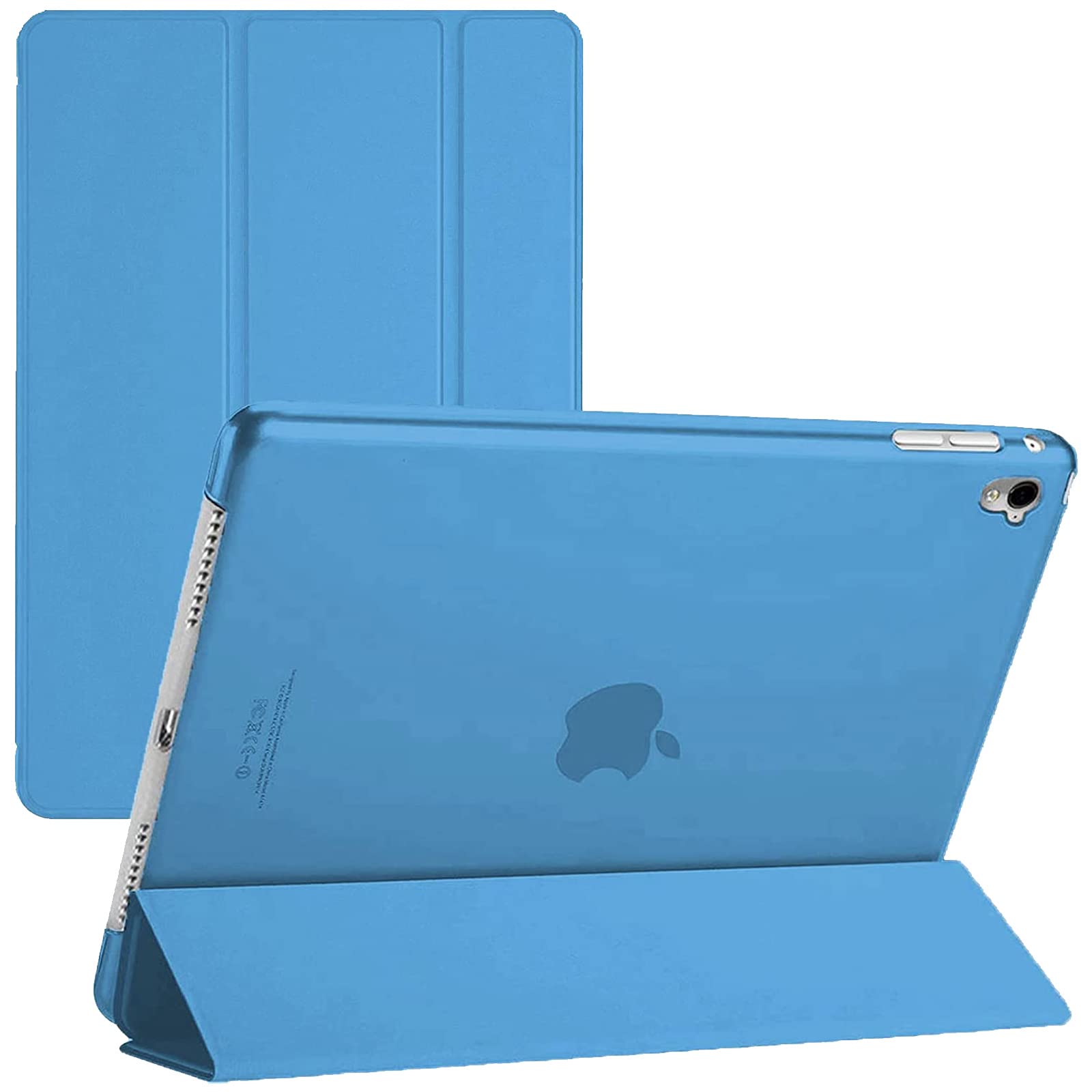 PROTech Smart Case For iPad 10.2-Inch 9th/8th/7th Generation 2021/2020/2019 with Auto Wake/Sleep Magnetic Lightweight Protective tablet cover (Aqua)…