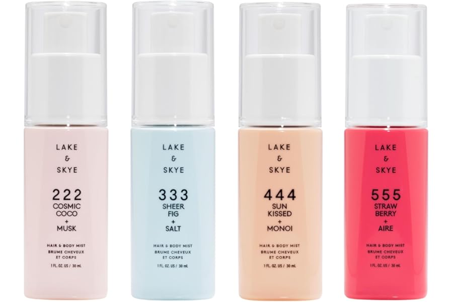 Lake & Skye Limited Edition Hair & Body Mist Discovery Set