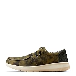 ARIAT Men's Hilo, Black/Moss Green, 11 Wide