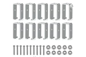 Channel Trolley Track Hanger Bracket for UNISTRUT Strut Channel, 1-5/8 Intermediate Support Hange Bracket for All 1-5/8" Chan