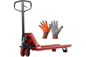 Aequanta Pallet Jack 5500 Lbs Capacity, 21" W x 48" L Forks, Heavy-Duty Manual Hand Pallet Truck