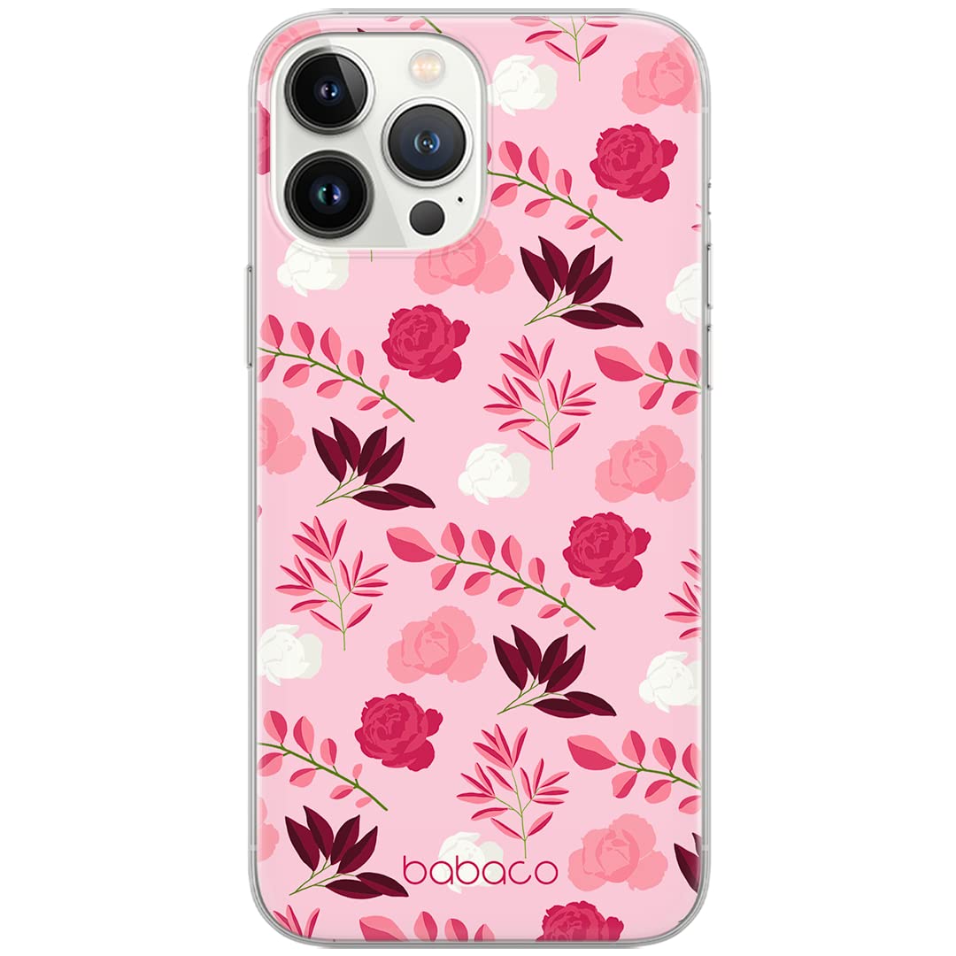 Babaco ERT GROUP mobile phone case for Apple Iphone 6/6S original and officially Licensed pattern Flowers 020 optimally adapted to the shape of the mobile phone, case made of TPU