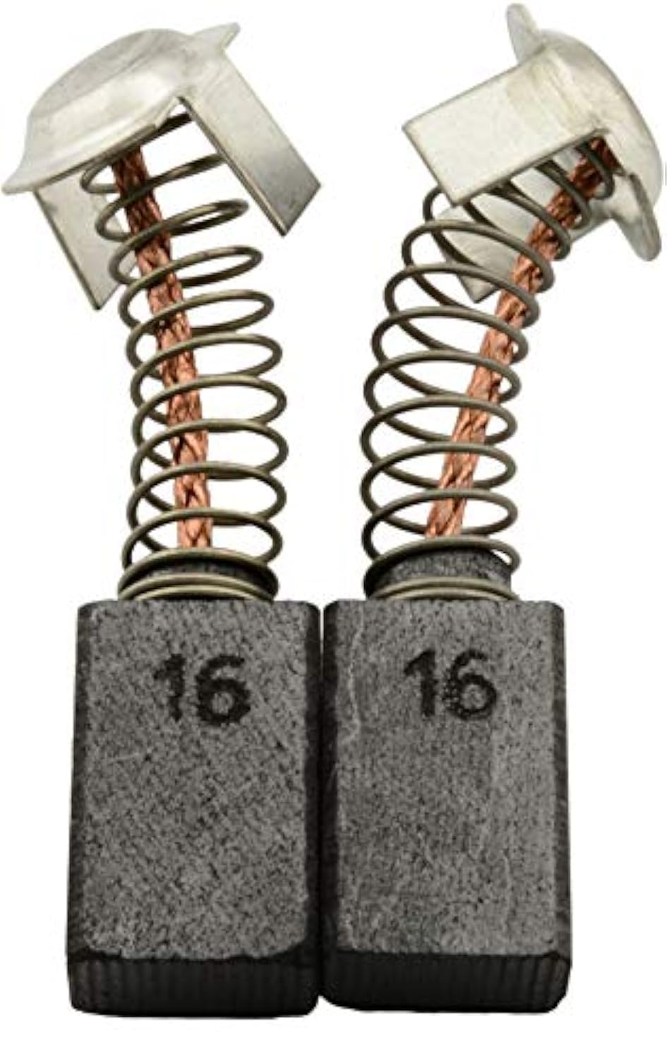 Buildalot Carbon Brushes for HITACHI DH 38MS Hammer - 7x11x17mm - 2.8x4.3x6.7'' - with Automatic Stop