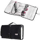 Buwico BUBM Travel Case Carry Case Portable Storage Bag Roller Hanging Bag Organizer for Dyson Airwrap Styler,Black