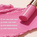 Oulac Warm Pink Lipstick Moisture Shine Hydrating Vegan Cruelty Free view 4